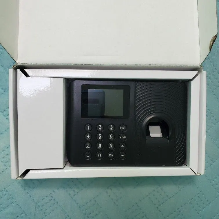 Biometric Fingerprint and Password Time Clock Attendance Machine