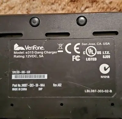 Verifone 5-Slot E315 Gang Charger (No Power Supply) photo 3