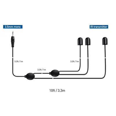 Cable Matters Triple-Head Infrared Splitter Cable photo 4