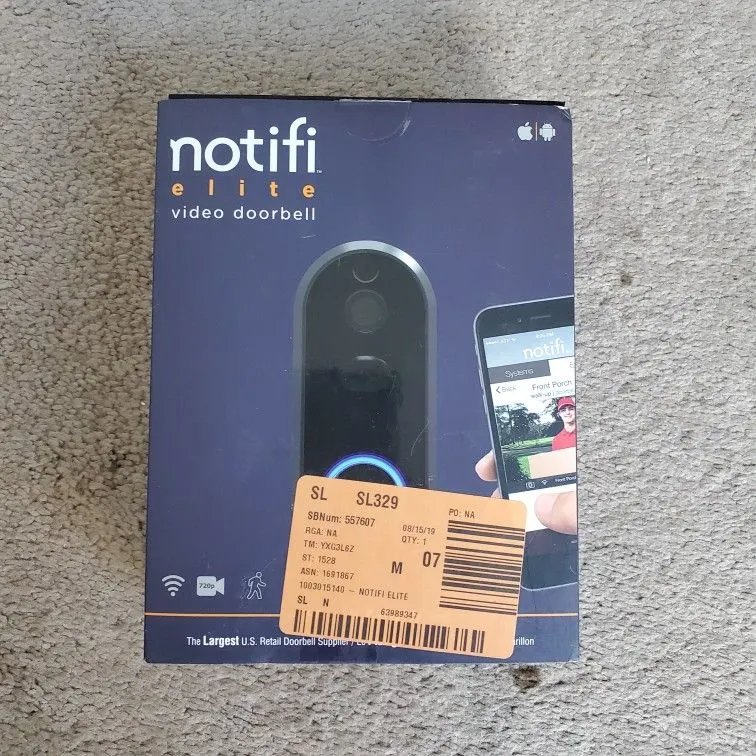 Notifi Elite Wi-Fi Smart Video Doorbell