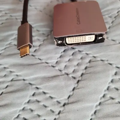 CableCreation USB-C to DVI Adapter, 1080P photo 2