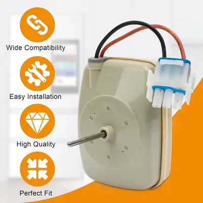 Freezer Evaporator Fan Motor for GE Refrigerators, WR60X10141 photo 3