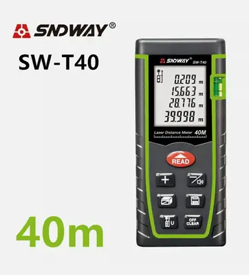 Sndway SW-T40 Digital LCD Laser Distance Meter, Range Finder photo 5