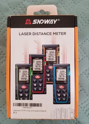 Sndway SW-T40 Digital LCD Laser Distance Meter, Range Finder