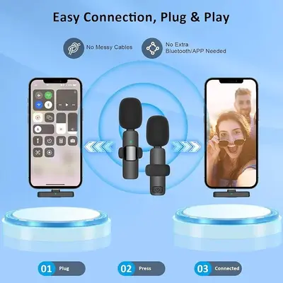 WM350 Wireless Lavalier Microphone for iPhone and iPad photo 5