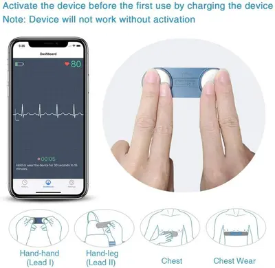 Wellue Bluetooth Chest-Strap Heart Monitor with Free App photo 4