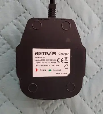 Retevis DC21 Charger for RT21, RT24, RT28, RT53 Walkie Talkies photo 2