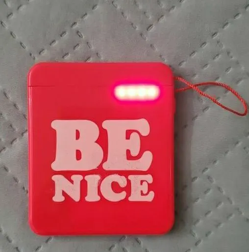 ban.do Back Me Up 3000mAh Mobile Charger, 8-Pin, for iPhone 6/7/8 Plus