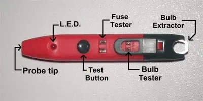 Capricorn LT3 Christmas Light Bulb and Fuse Tester photo 2