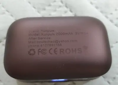 2000mAh Charging Case, LED Display, IPX5 for Wireless Earbuds photo 2