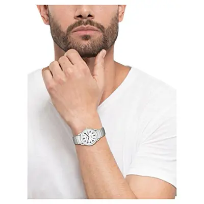 Timex Men's Easy Reader Day-Date 35mm Stainless Steel Watch photo 6