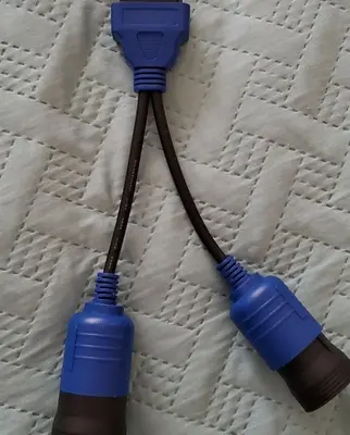 6-Pin / 9-Pin to 16-Pin OBD2 Adapter Cable for Heavy-Duty Trucks