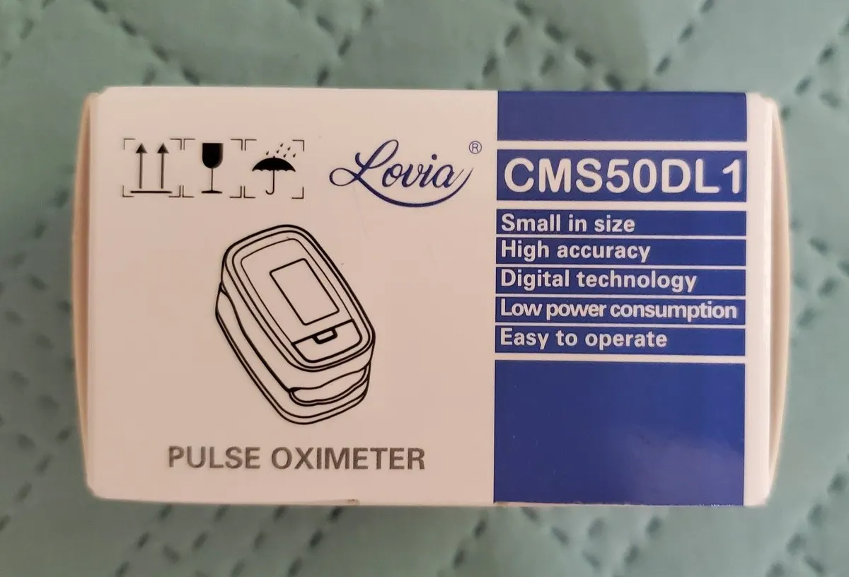 Fingertip Pulse Oximeter, SpO2 Monitor
