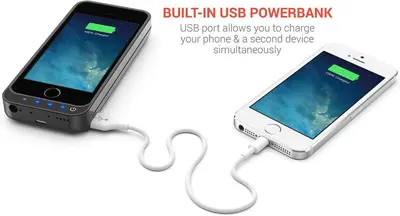 PowerBear 4000mAh Battery Case for iPhone 5/5S/5C/SE photo 7