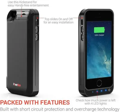 PowerBear 4000mAh Battery Case for iPhone 5/5S/5C/SE photo 8