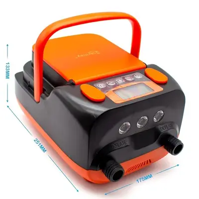 Rechargeable SUP Electric Air Pump with 6000mAh Battery, AC 100-240V photo 4