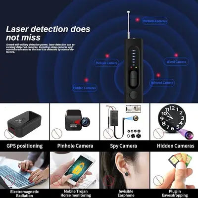 Hidden Camera and Bug Detector for Hotels, Offices and Homes photo 4