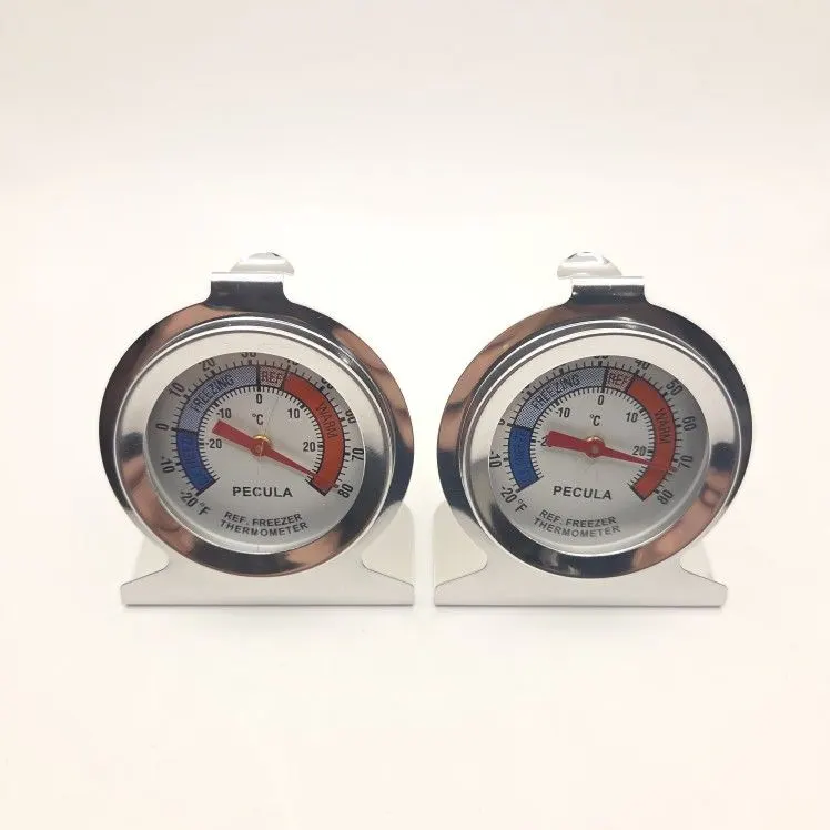 Refrigerator Thermometers, 2-Pack, -30 to 30C