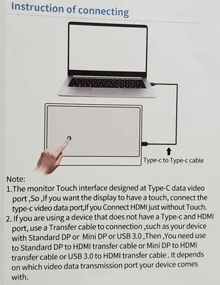 15.6" IPS Portable Touchscreen Monitor with HDMI photo 7