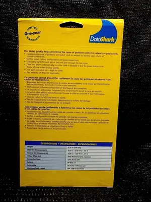 Data Shark PA70025 RJ45 Network Tester Kit photo 4