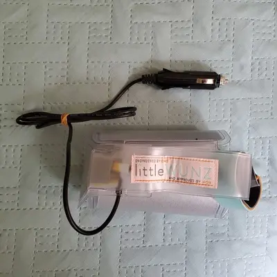 LITTLEWUNZ Electric Travel Car Baby Bottle Warmer
