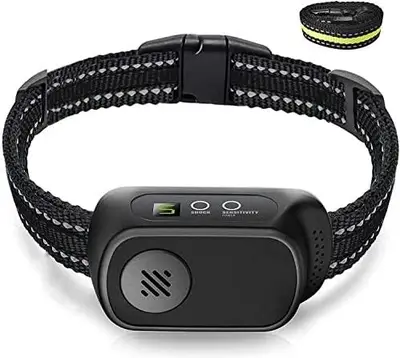 Rechargeable Humane Dog Bark Collar, 2 Modes (No Shock)