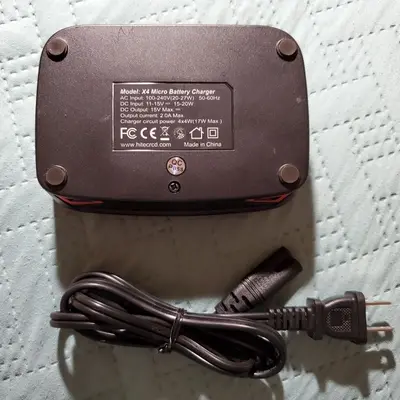 Hitec RCD 44212 X4 Micro AC/DC 1-Cell LiPo Charger photo 2