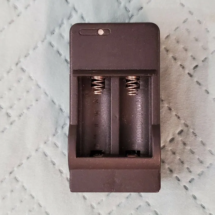 Travel Charger for Camcorder and Camera Batteries, 4.2V 800mA