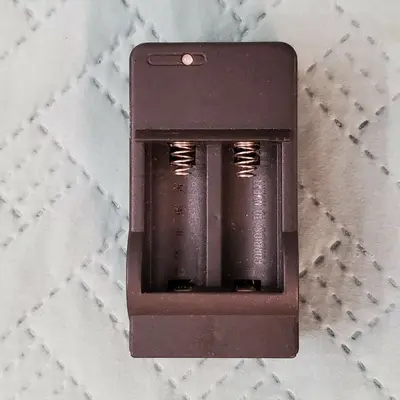 Travel Charger for Camcorder and Camera Batteries, 4.2V 800mA