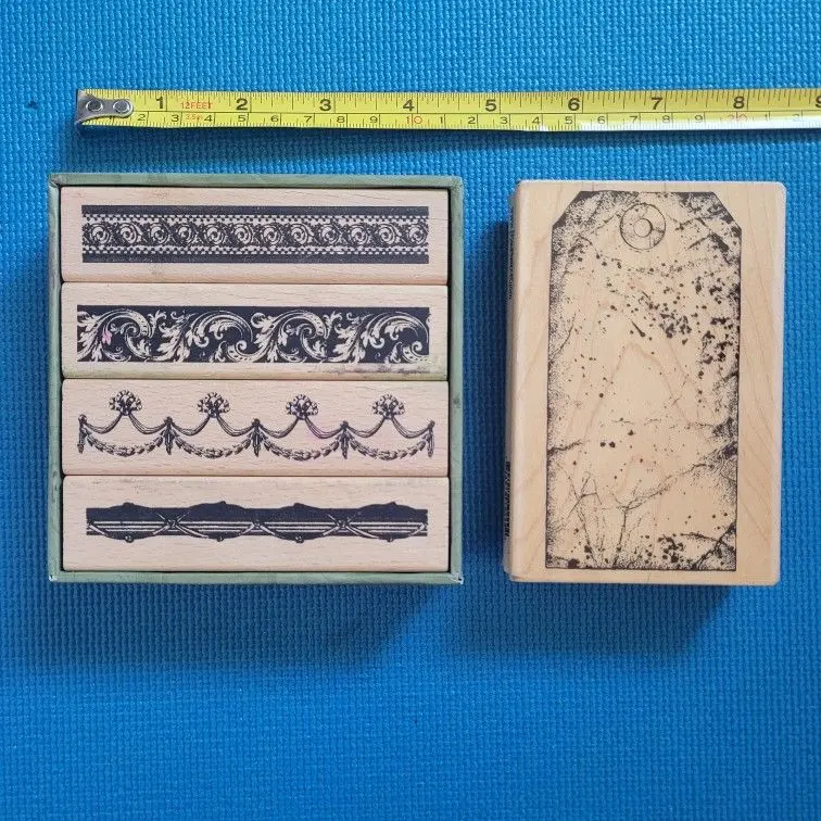 Decorative Element Stamp Set, 5 Pieces