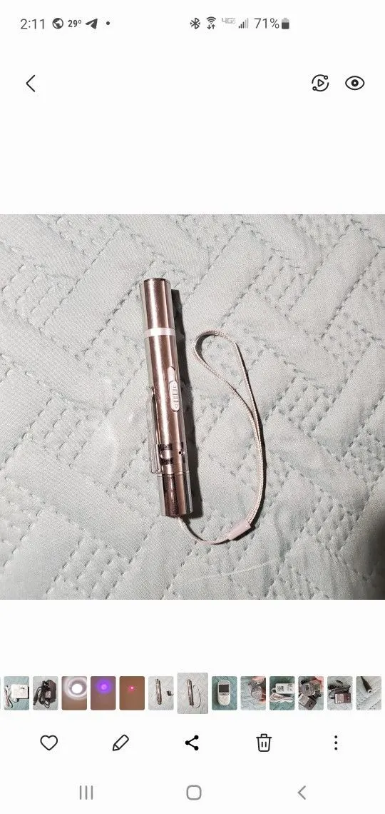 USB Rechargeable 3-in-1 Cat Toy LED Pointer and Mini Flashlight