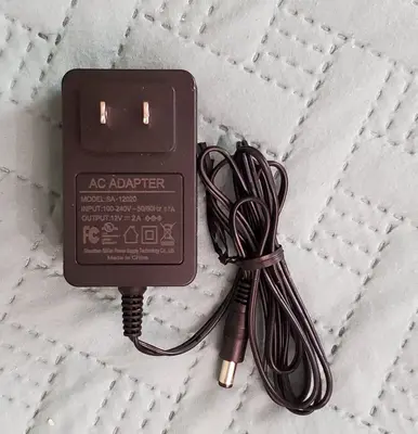 12V 2A AC Adapter for External Hard Drives, Routers and Cameras