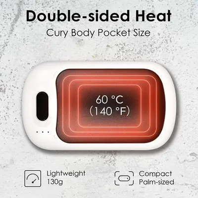 Rechargeable Dual-Sided Hand Warmers, 7800mAh photo 5