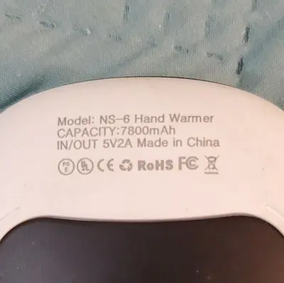 Rechargeable Dual-Sided Hand Warmers, 7800mAh photo 3