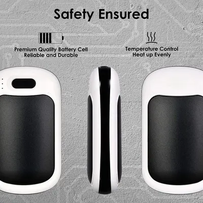 Rechargeable Dual-Sided Hand Warmers, 7800mAh photo 4