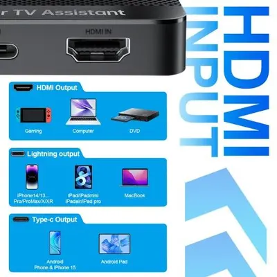 Y3H Car TV Mate Pro 2-in-1 HDMI and Wireless CarPlay Adapter photo 4