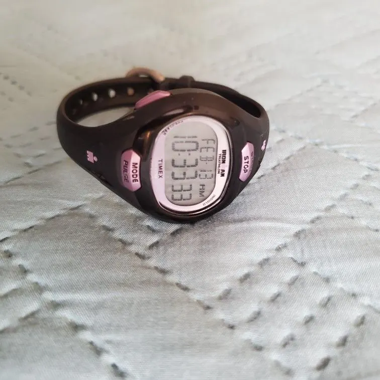 Timex Ironman Triathlon Digital Sports Watch, Black, Women's