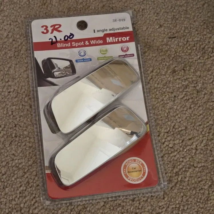 Wide-Angle Adjustable Blind Spot Mirror, Universal for Cars