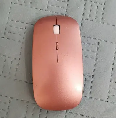 Slim Silent-Click 2.4G Wireless Mouse with USB Receiver