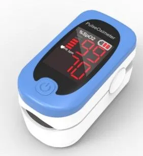 Fingertip Pulse Oximeter, SpO2 and Heart Rate Monitor