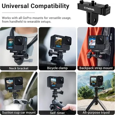 CYNOVA Magnetic Latch Mount for GoPro Hero 13 Black photo 3