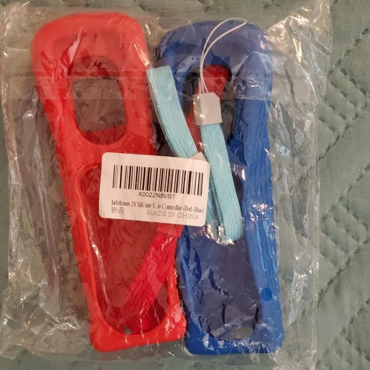 Silicone Cases for Nintendo Wii U GamePad, 2 Pieces