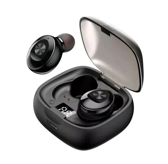 TWS 5.0 Wireless Bluetooth Earphones, Black