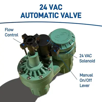 Orbit 57623 3/4" FPT Anti-Siphon Automatic Sprinkler Valve with Flow Control photo 4