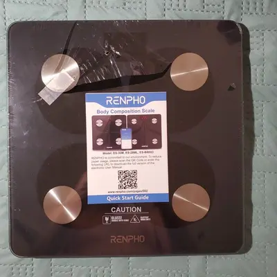 RENPHO Rechargeable Smart Body Fat and BMI Scale