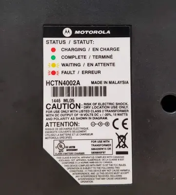 Motorola 6-Bank Walkie Talkie Charger HCTN4002A for CLS1110, CLS1410 photo 3