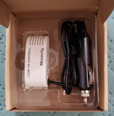 Mooncity OZ100 Car Ozone Air Purifier and Vent Clip Ionizer photo 3