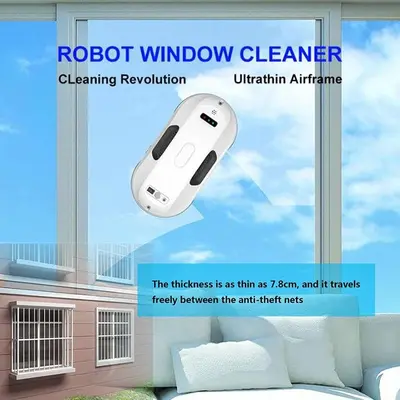 Remote-Control Window Cleaning Robot with Gravity Sensor photo 3