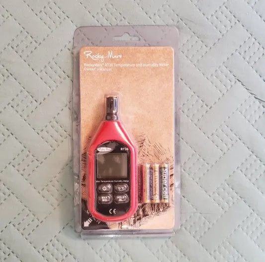 Rocky Mars RT36 Digital Temperature and Humidity Meter