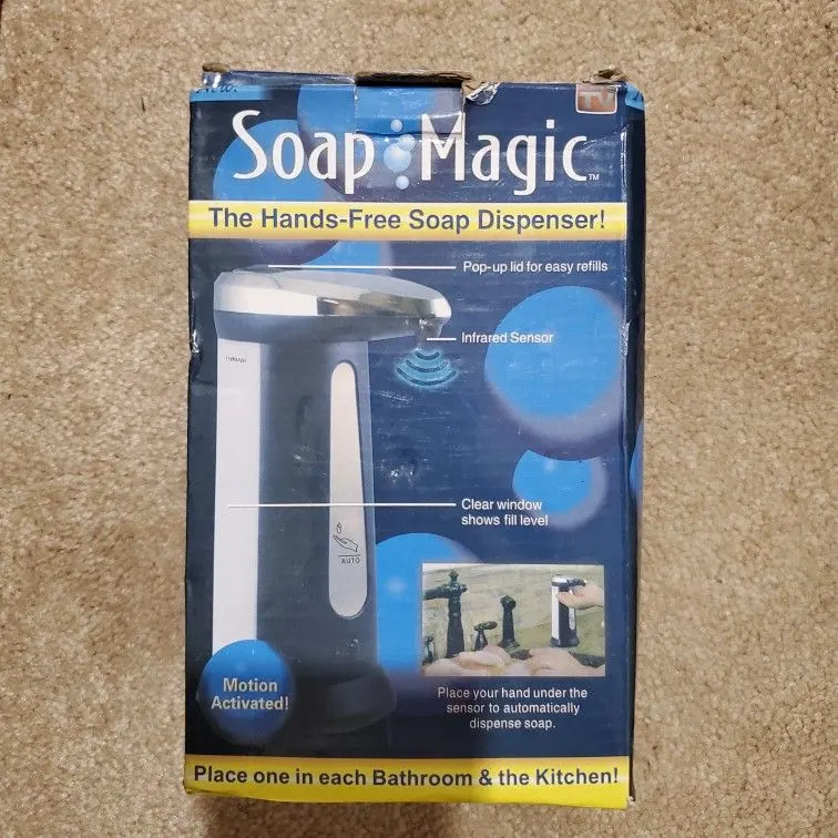 Battery-Operated Touchless Automatic Soap Dispenser